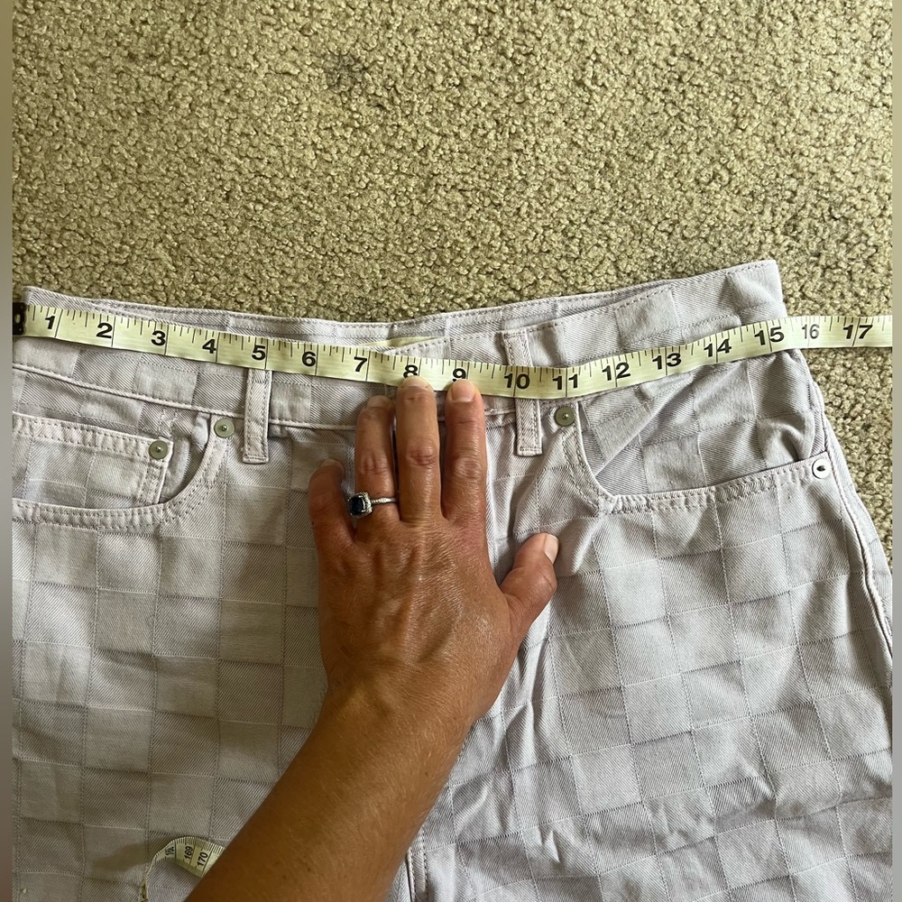Madewell Bermuda Shorts in Checkerboard Jacquard - Picture 5 of 6